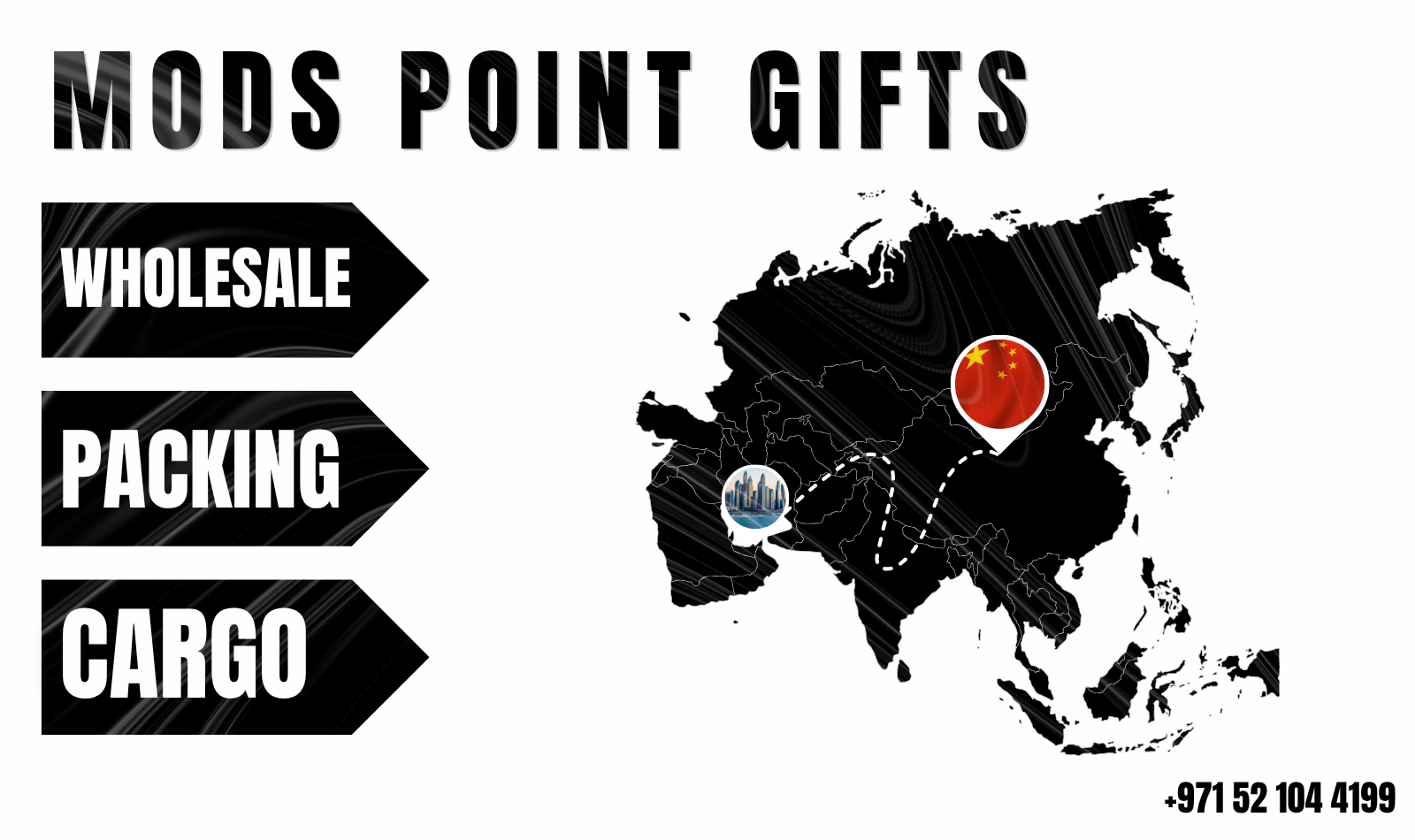 MODS POINT wholesale packing and cargo visual